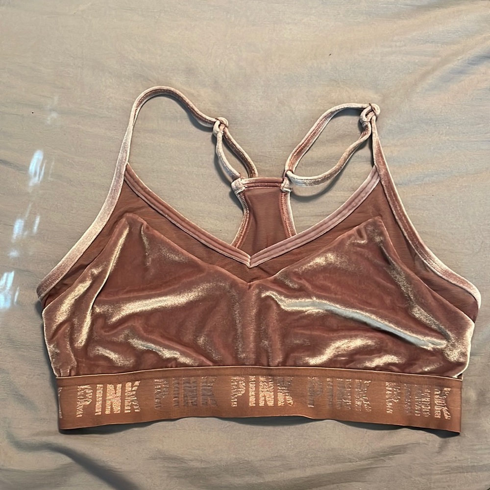 Velvet sports bra